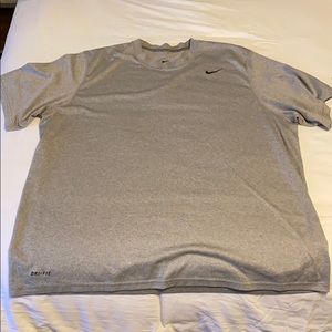 EUC Gray Nike Dri-Fit Athletic T Shirt- XXL